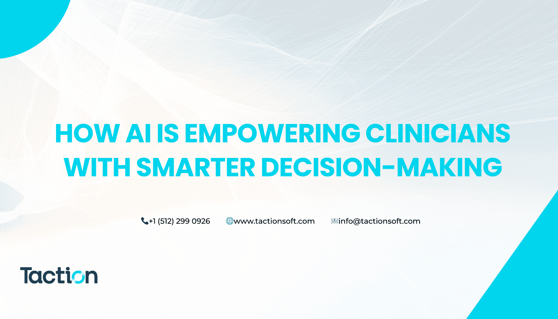 How AI is Empowering Clinicians with Smarter Decision-Making