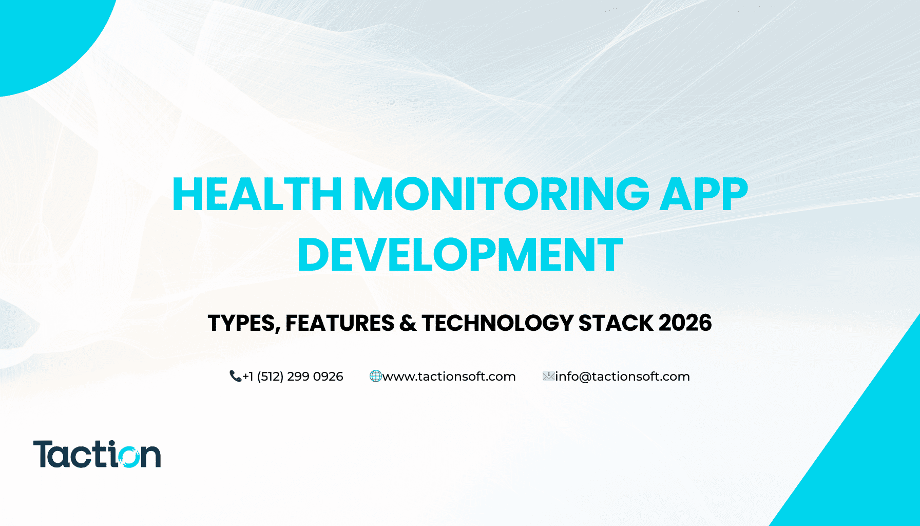 Health Monitoring App Development: Types, Features & Technology Stack 2026