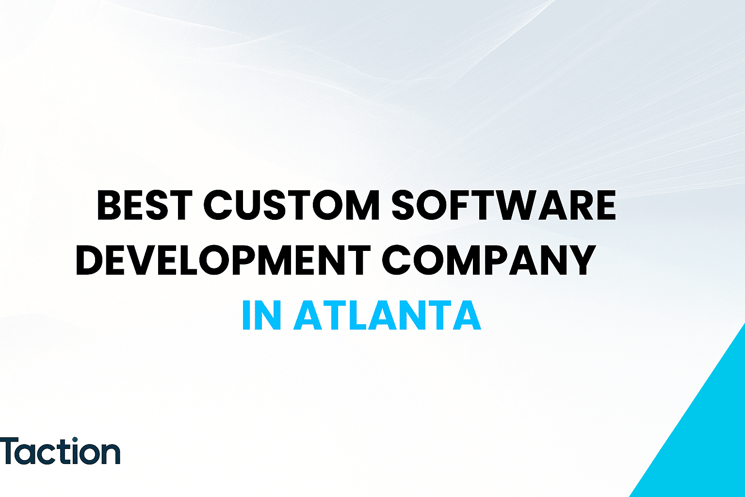 Custom Software Development Company in Atlanta