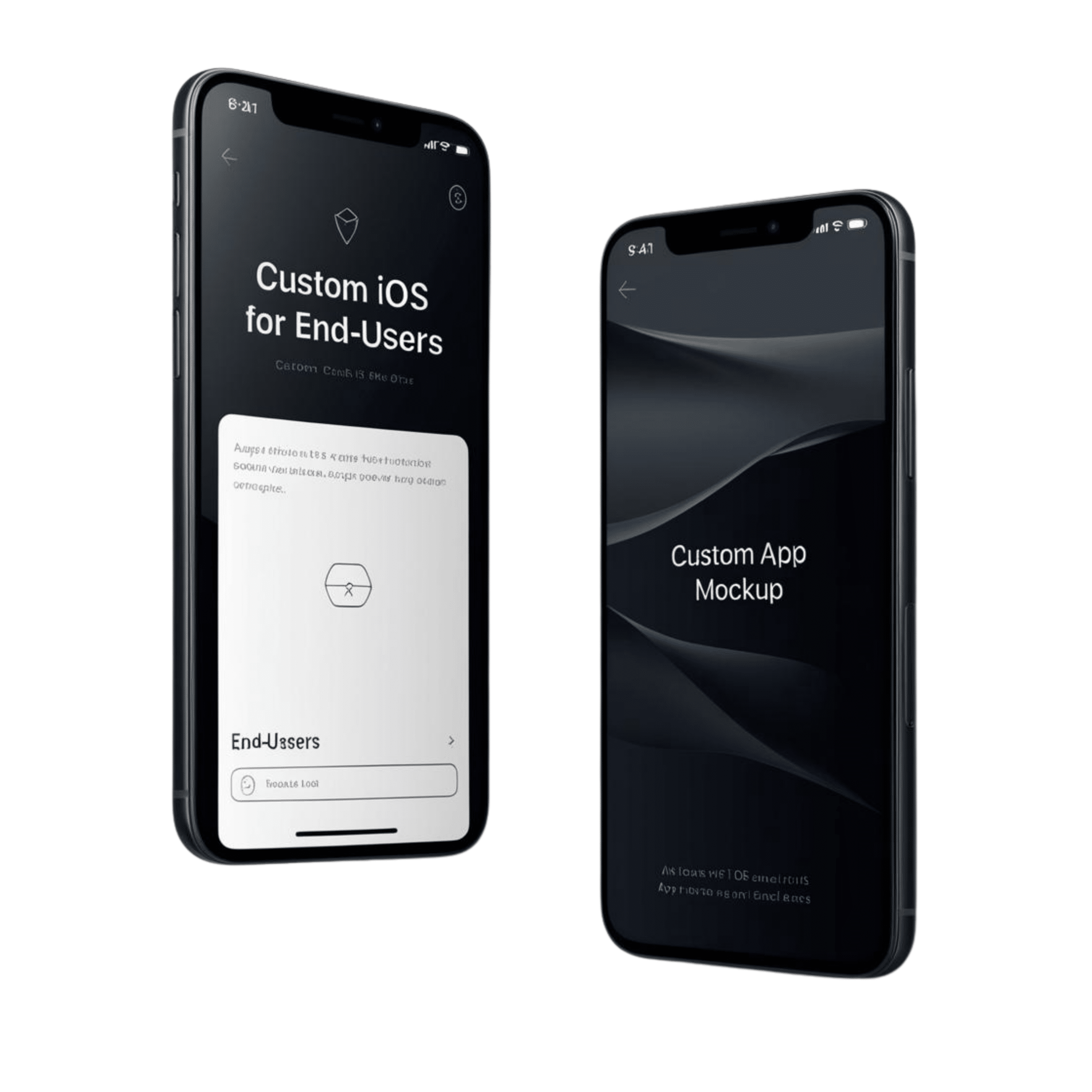 Custom iOS App for End Users