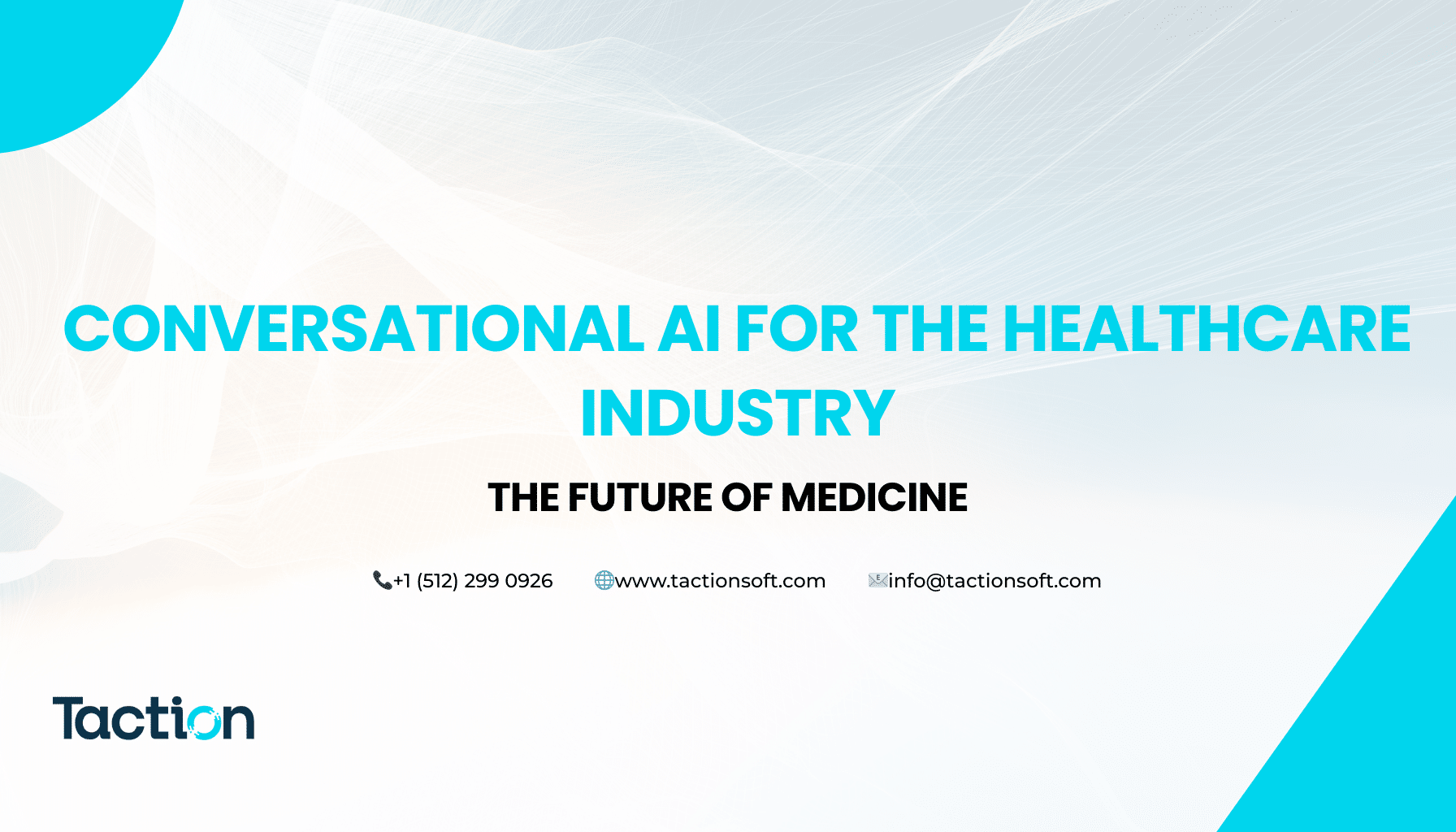 Conversational AI for the Healthcare Industry: The Future of Medicine
