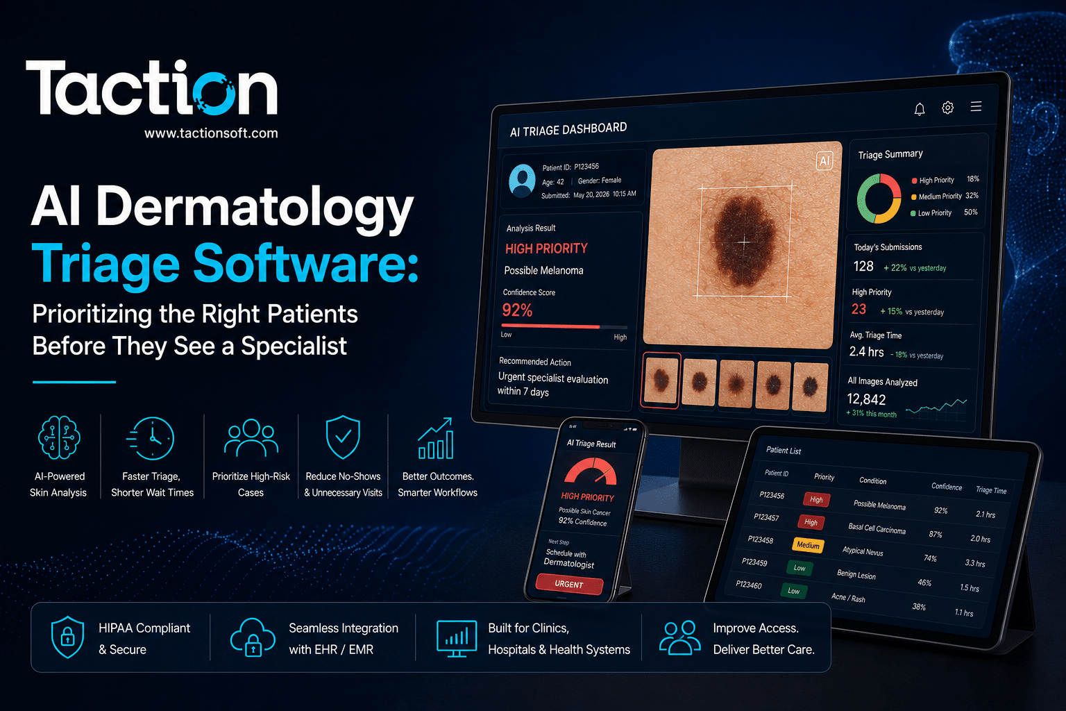 AI Dermatology Triage Software: Prioritizing the Right Patients Before They See a Specialist