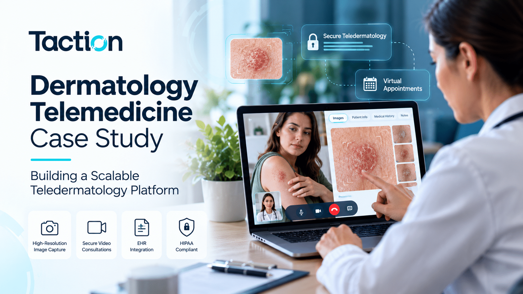 Dermatology Telemedicine Case Study: Building a Scalable Teledermatology Platform
