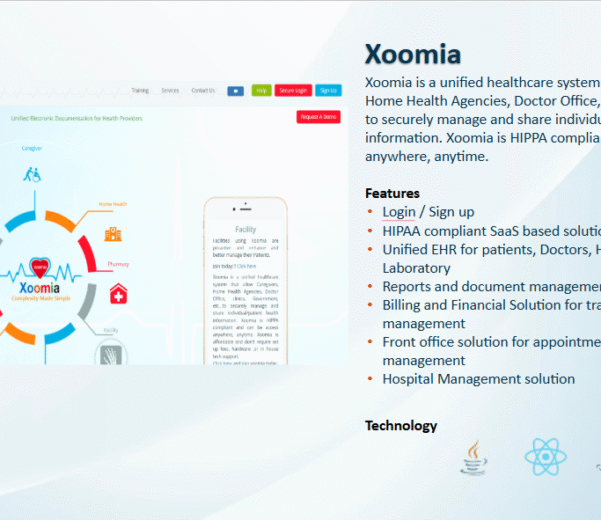 Case Study: Xoomia – Unified EHR Platform for Connected Healthcare Ecosystems